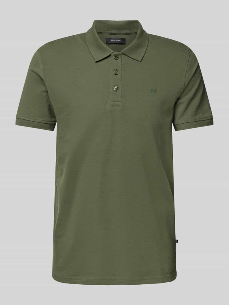 Matinique Regular fit poloshirt met korte knoopsluiting model 'poleo'