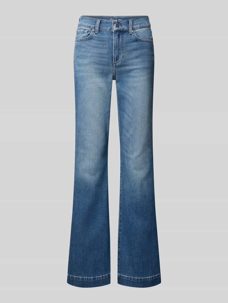 Liu Jo White flared jeans met steekzakken
