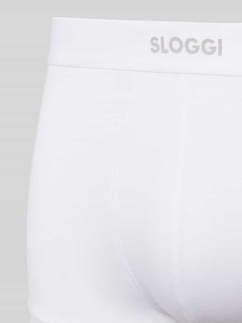 Sloggi Boxershort met elastische band met label