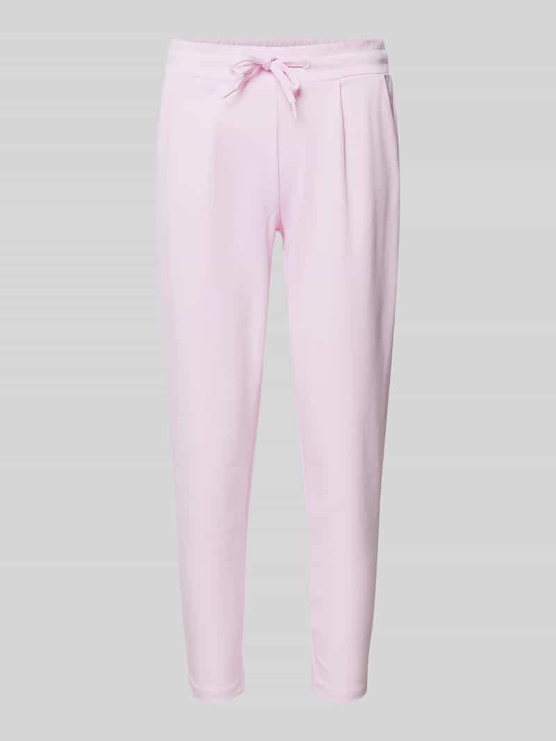 Ichi Tapered fit stoffen broek met verkort model 'KATE'