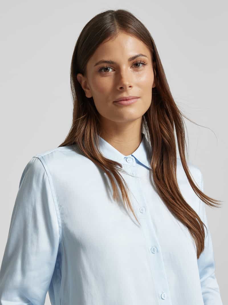 MOS MOSH Regular fit overhemdblouse met manchetten model 'Kether Tenc'