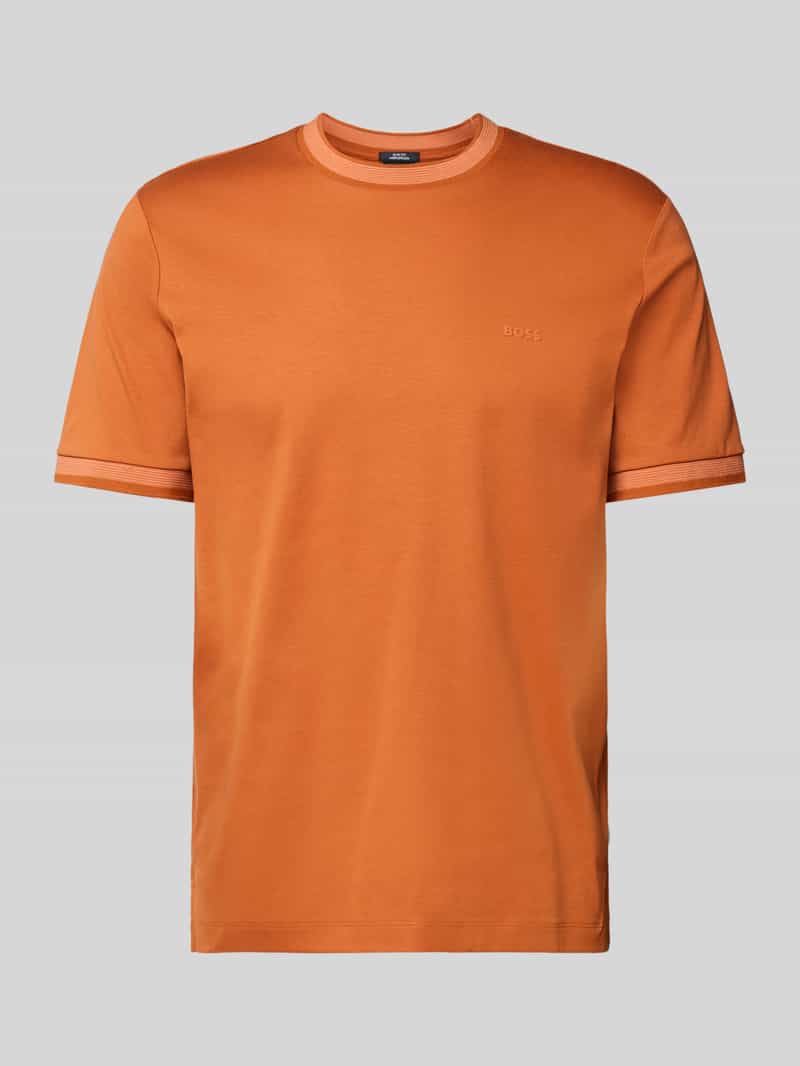 Boss Slim fit T-shirt van puur katoen model 'TESSLER'