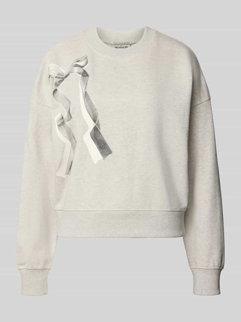 Scotch & Soda Sweatshirt met motiefprint