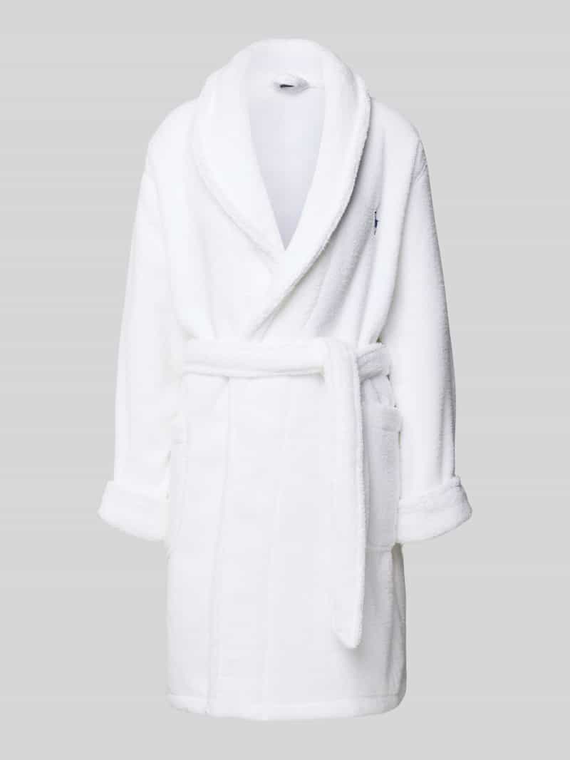 comfort fit badjas van puur katoen model 'ICONIC BEAR'