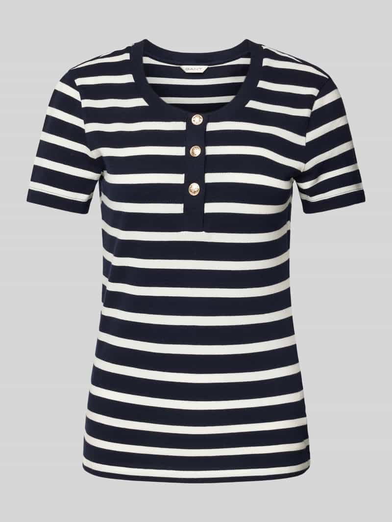 Gant T-shirt met ronde hals