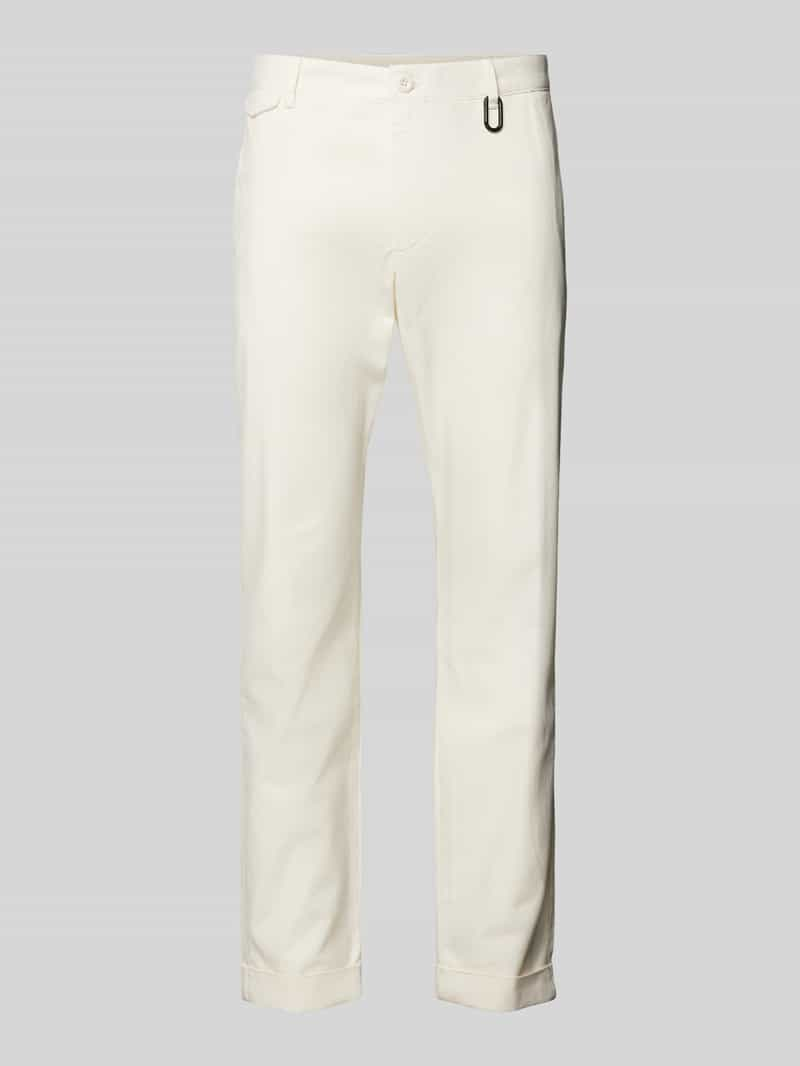 Strellson Straight leg broek met achterzakken, model 'Luc'