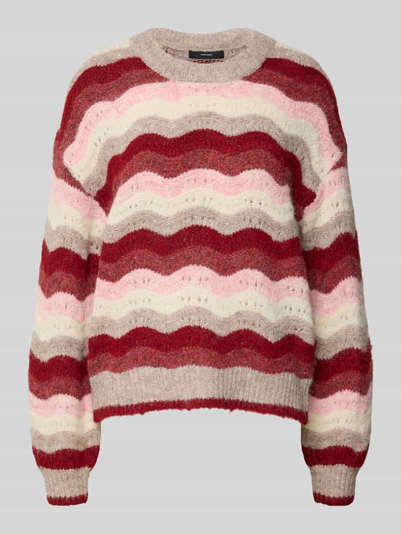 Vero Moda Relaxed fit gebreide pullover met wol model 'DOJA'