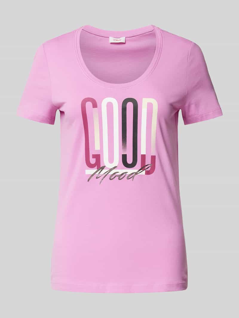 s.Oliver RED LABEL T-shirt met statementprint