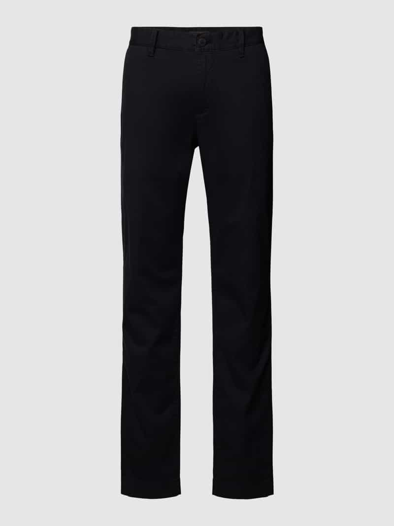 MARC O POLO Shaped fit broek met knoop- en ritssluiting