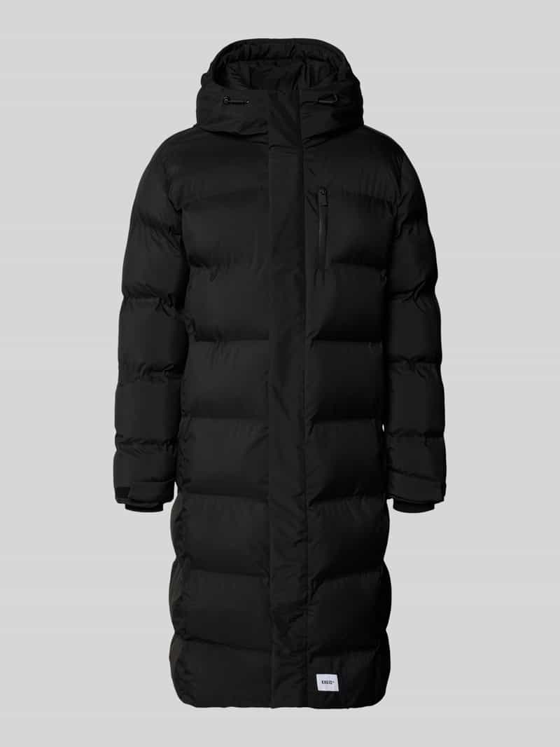 Khujo Gewatteerd jack met labeldetail model 'ERVIN'