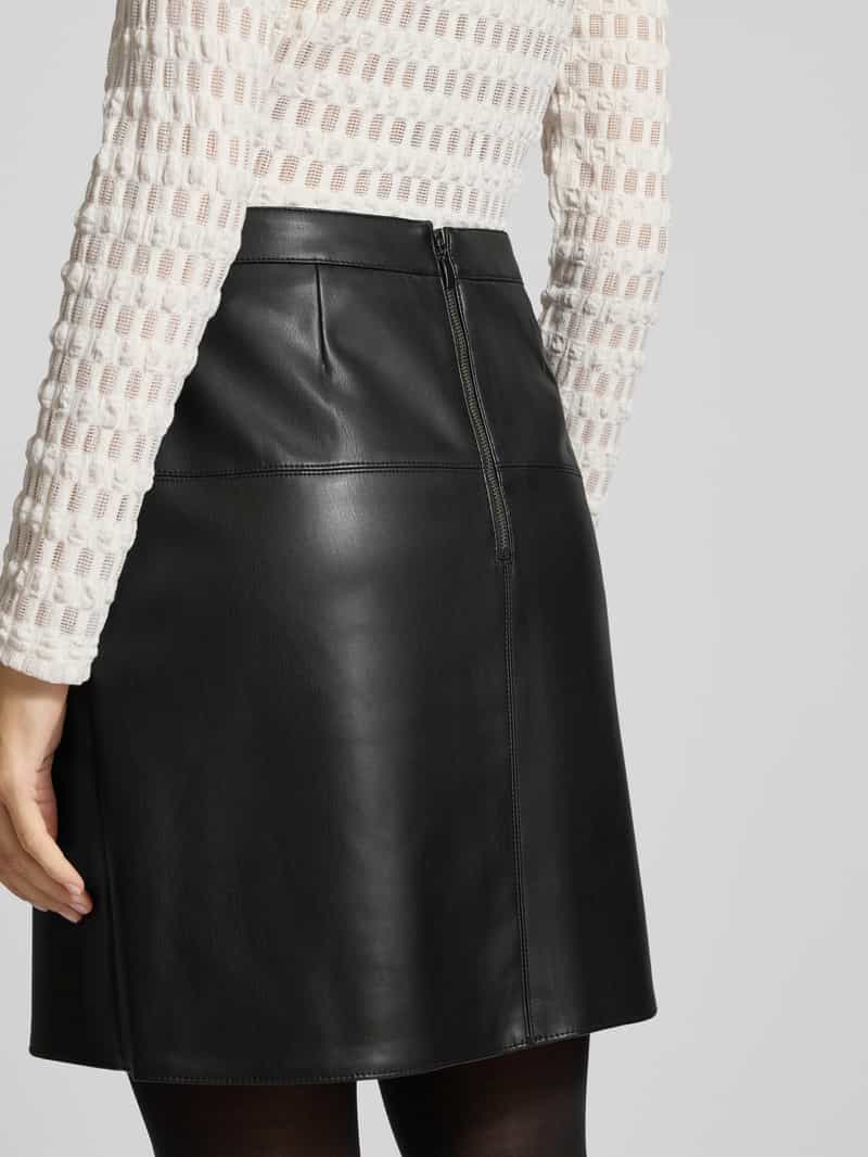 Christian Berg Woman Minirok in leerlook