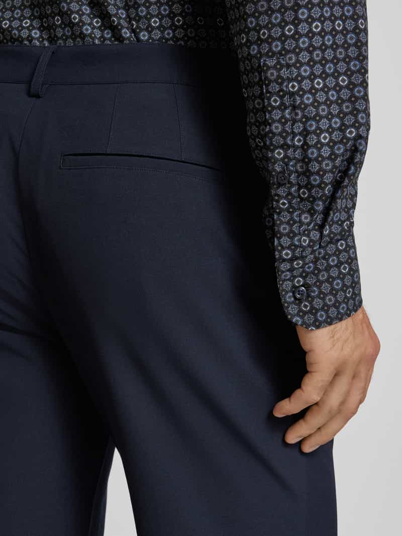 Matinique Pantalon met knoop- en ritssluiting model 'Kian'