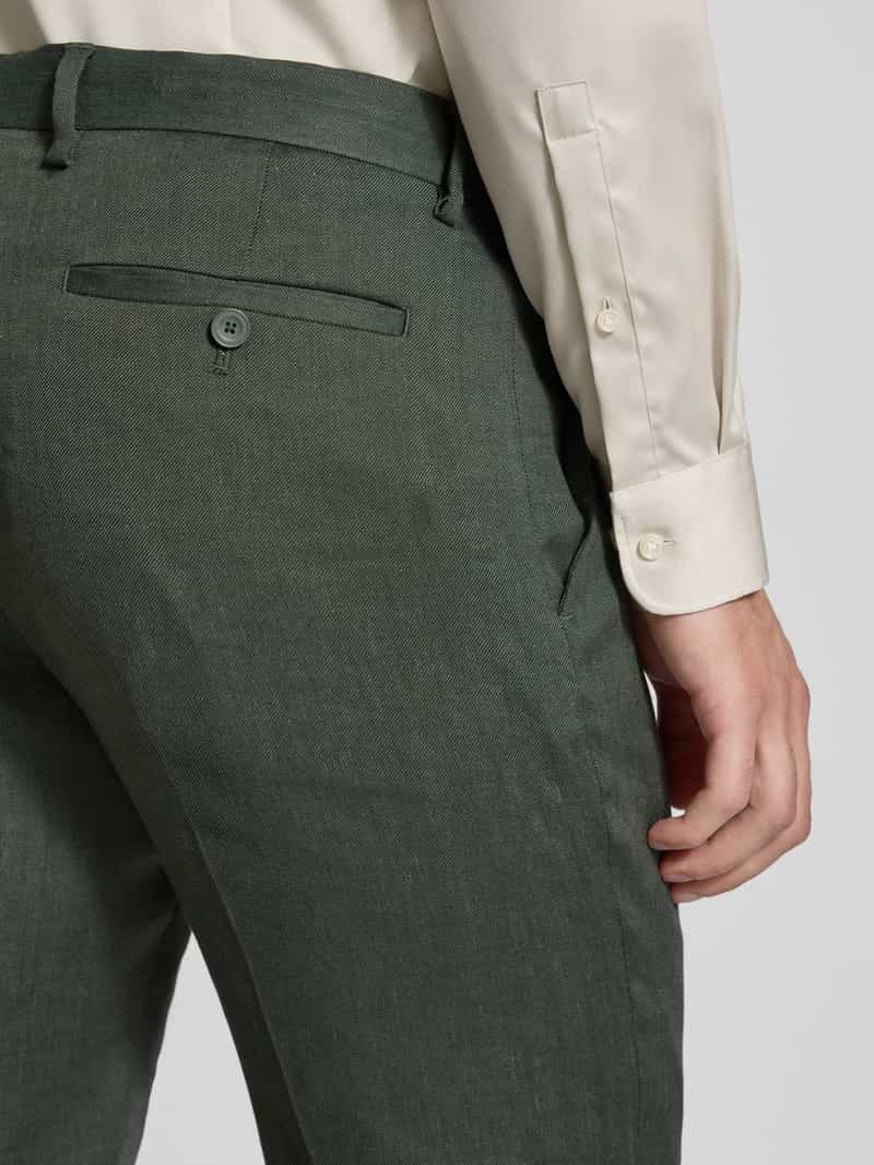 MCNEAL Stoffen broek met Franse steekzakken