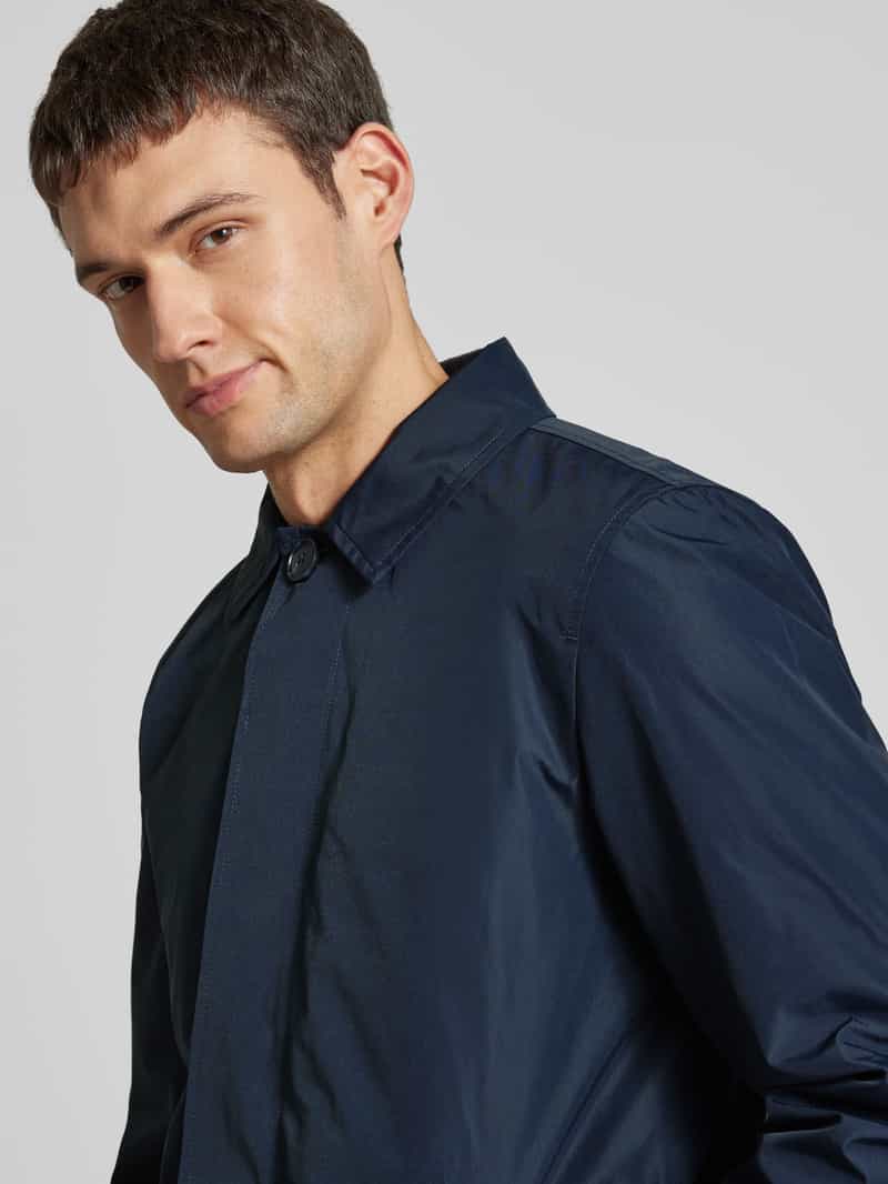 lindbergh Lange jas met strookzakken model 'Mac'