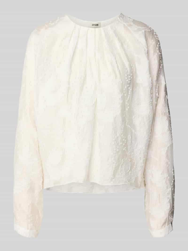 drykorn Regular fit blouse met ronde hals model 'SEETHA'