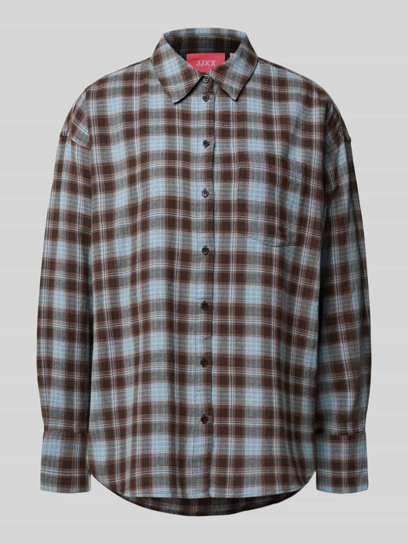 JJXX relaxed fit blouse met borstzak model 'JAMIE'