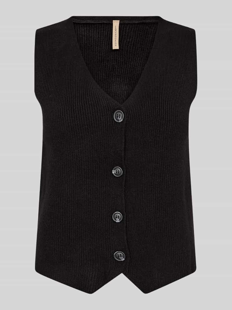 Soyaconcept Regular fit bodywarmer van viscosemix model 'KANITA'