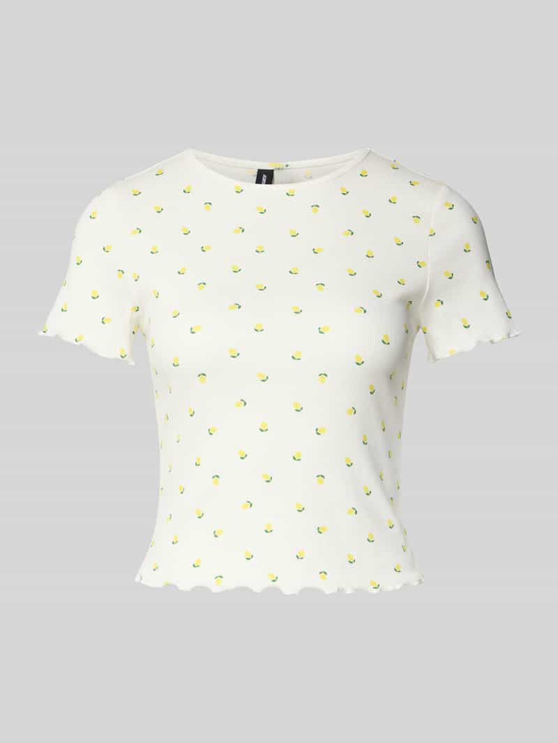 Vero Moda Regular fit T-shirt van katoenmix model 'HARRY'