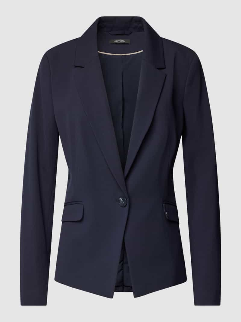 comma Shaped fit blazer van viscosemix