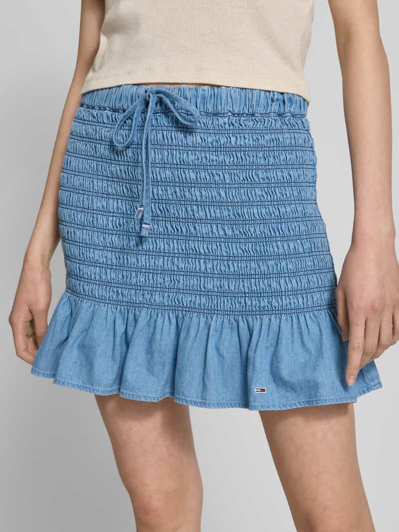 Tommy Jeans Nauwsluitende minirok van puur katoen