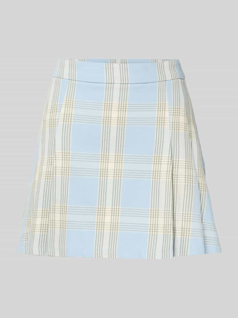 Hugo Blue Minirok met plooien model 'Rideli'