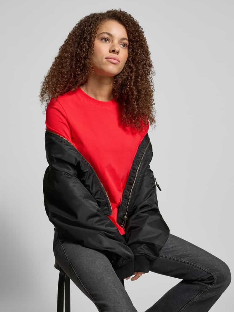 Pieces Regular fit T-shirt van puur katoen model 'RIA'