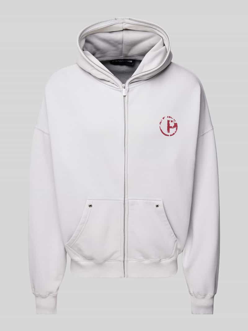 Pegador Oversized sweatjack met labelprint model 'RIGAD'