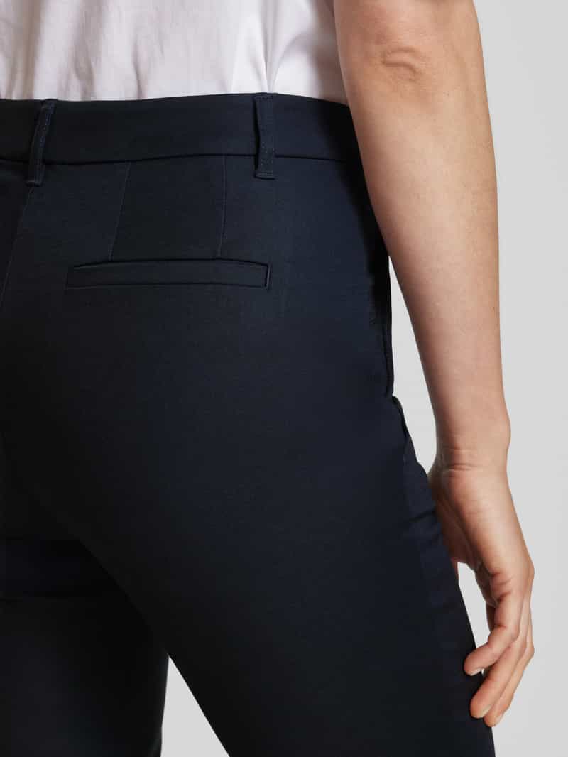 Lauren Ralph Lauren Slim fit stoffen broek met labeldetail model 'LAKYTHIA'