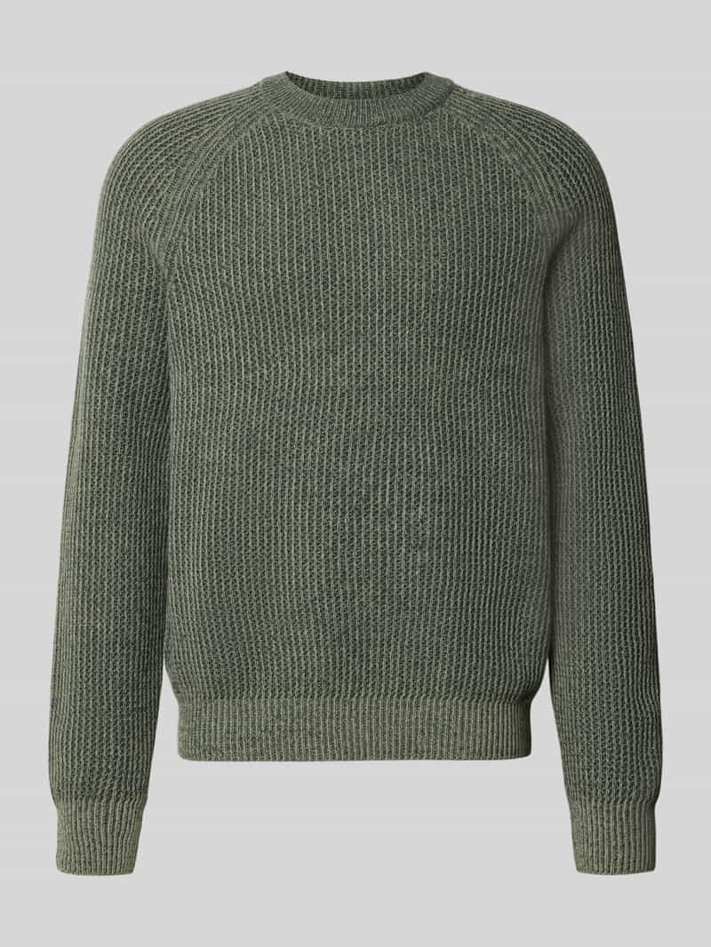 Regular fit pullover van wolmix model 'Kepler'