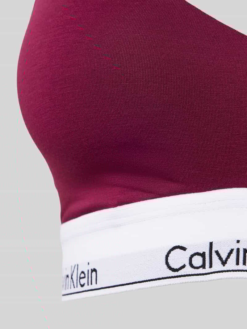 Calvin Klein Underwear Bralette met elastische band met label