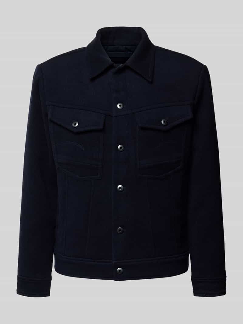 G-Star Raw Jas met kentkraag