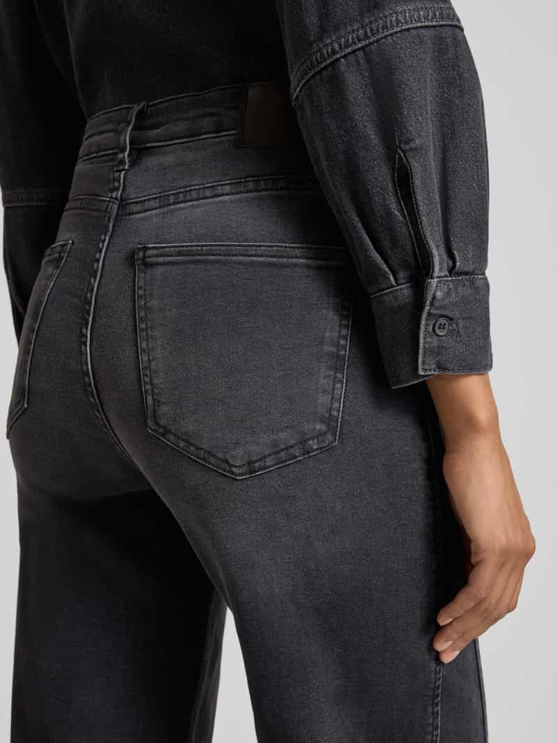 Opus Wide leg jeans met 5-pocketmodel model 'Miva'