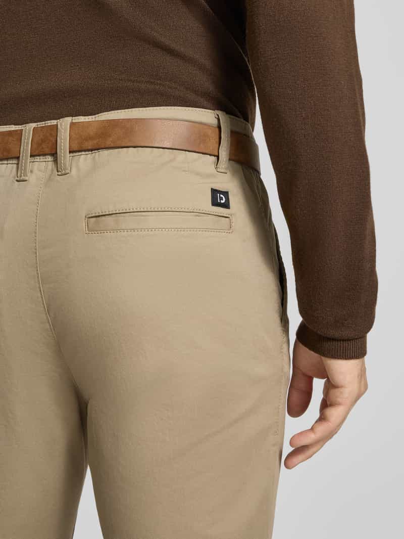 Tom Tailor Denim Slim fit chino van katoenmix