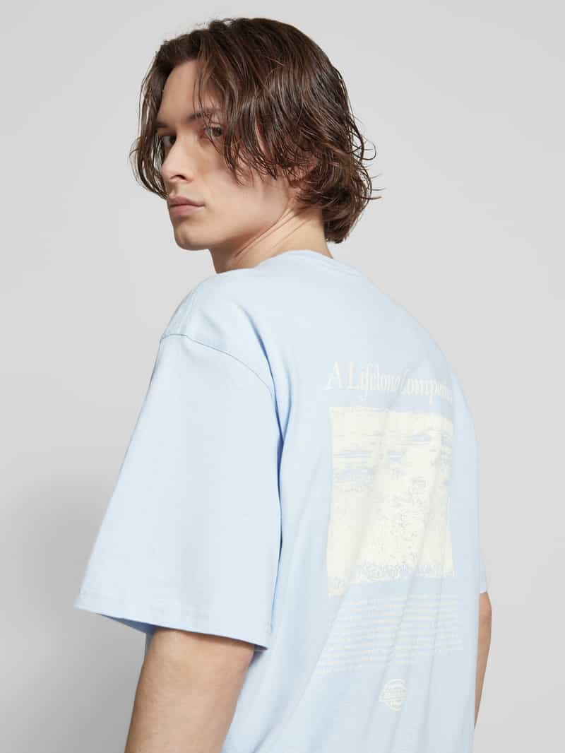 Dickies T-shirt met labelprint model ''COMPANION SCRIPT'