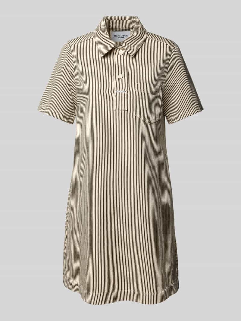 Marc O'Polo DENIM Mini-jurk met opgestikte borstzak