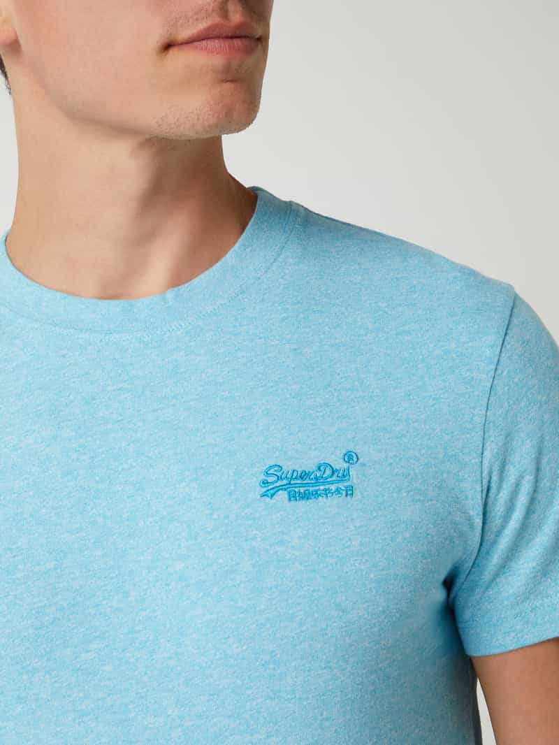Superdry T-shirt van biologisch katoen