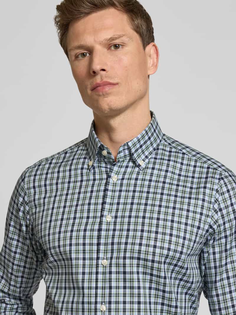Christian Berg Men Regular fit vrijetijdsoverhemd met button-downkraag