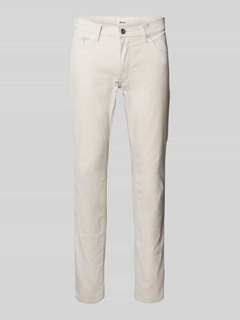 BRAX Slim fit broek in 5-pocketmodel model 'CHUCK'