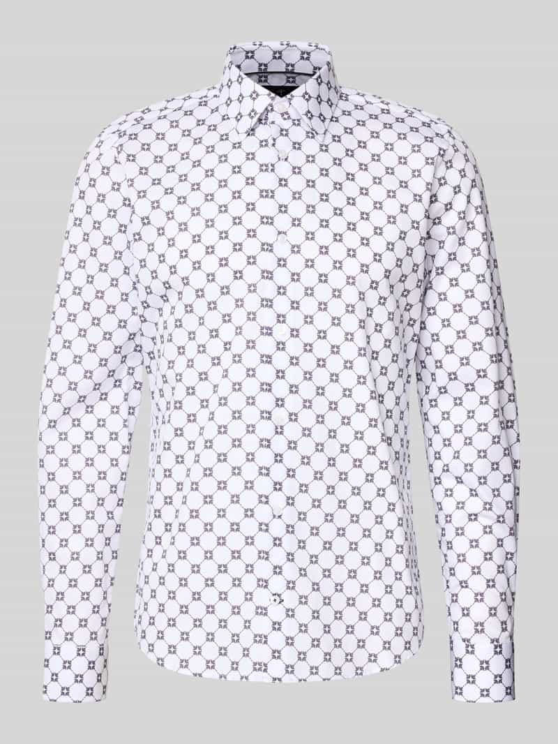 JOOP! Collection Slim fit zakelijk overhemd met kentkraag model 'Pierce'