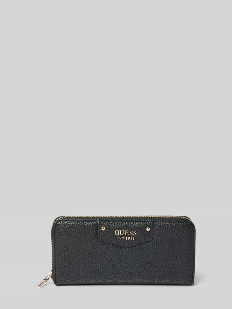 Guess Portemonnee met labeldetail, model 'BRENTON'