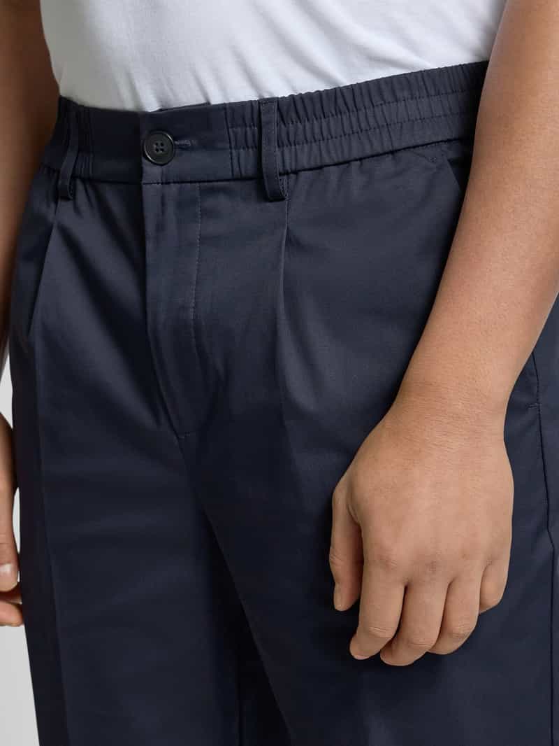 casual friday Stoffen broek met elastische band model 'Marc'