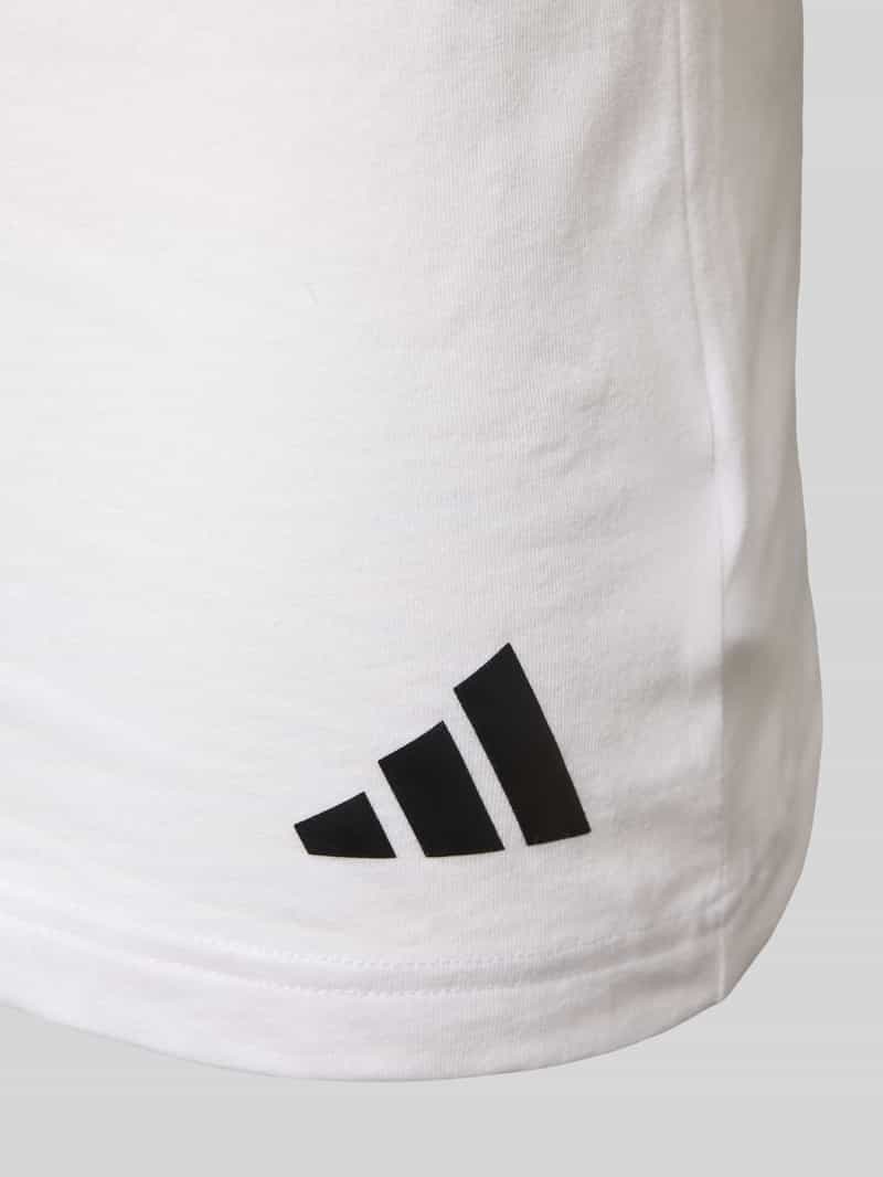 ADIDAS SPORTSWEAR Tanktop met labelprint in een set van 2 stuks