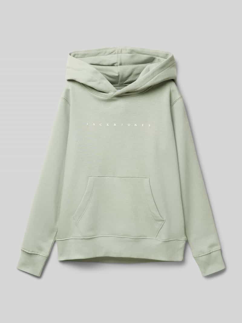 jack & jones Hoodie met labelprint model 'VERMONT'