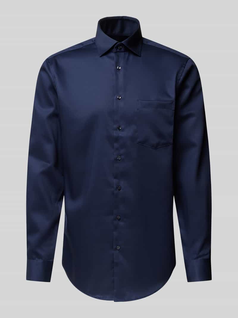 SEIDENSTICKER REGULAR FIT Regular fit zakelijk overhemd van fijn twill