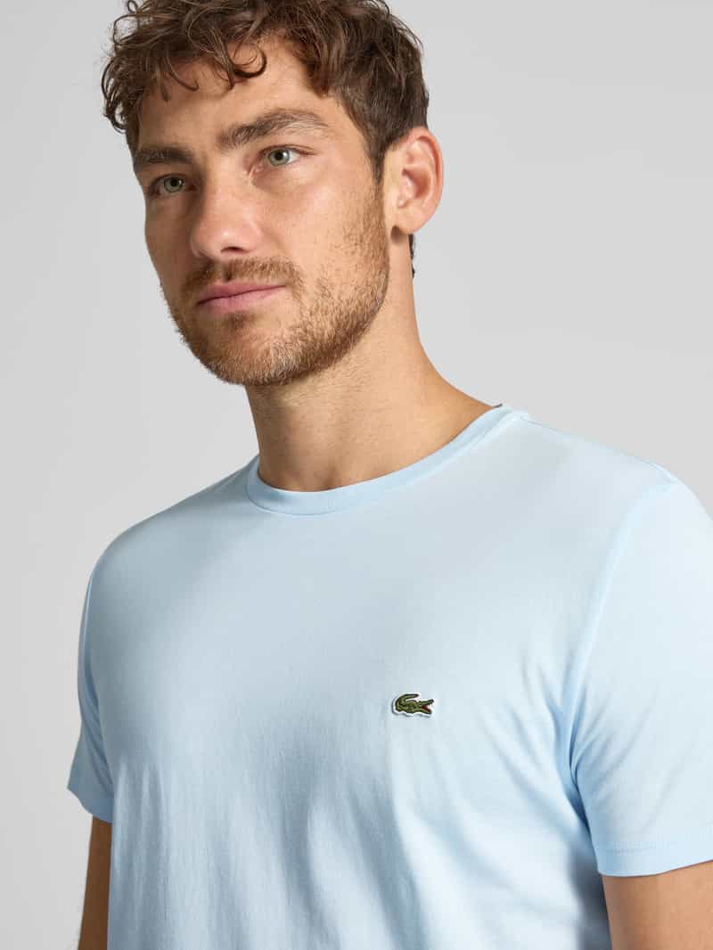 Lacoste Regular fit T-shirt van puur katoen