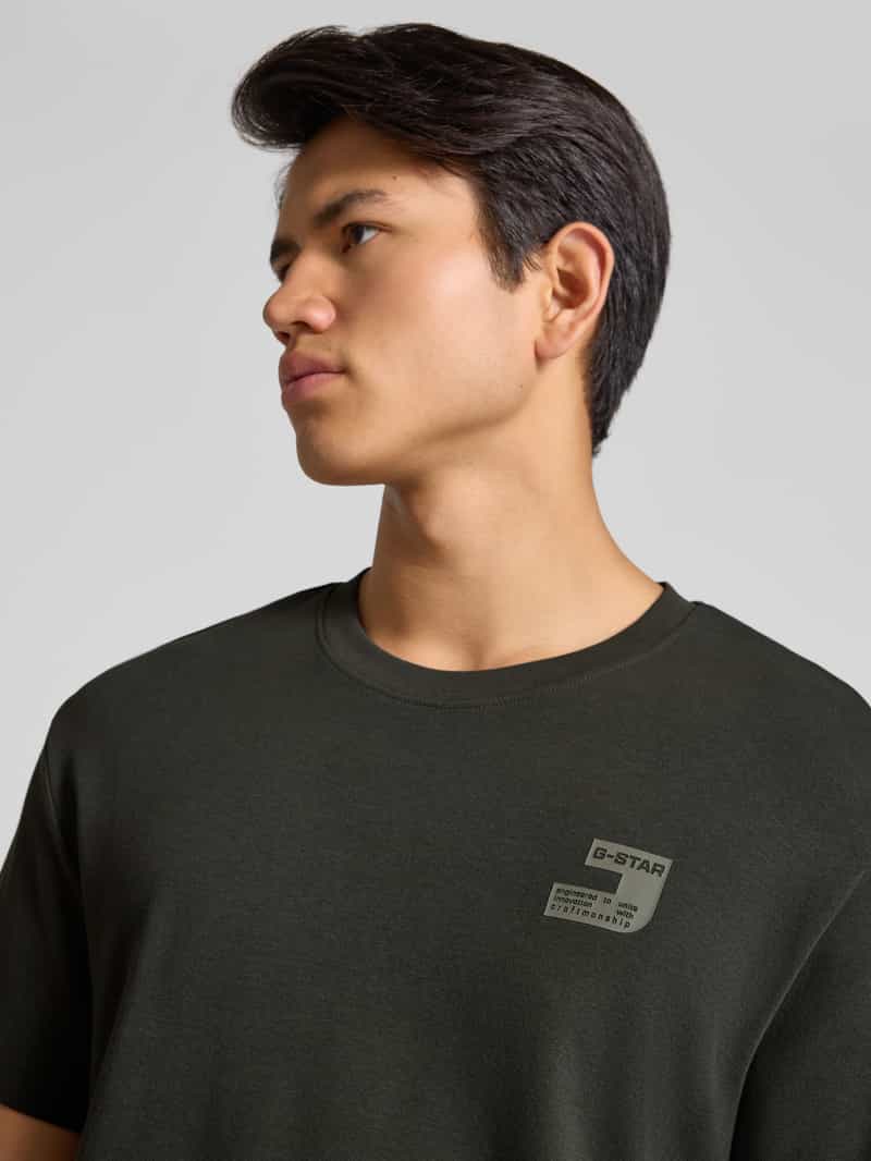 G-Star Raw T-shirt met labelprint