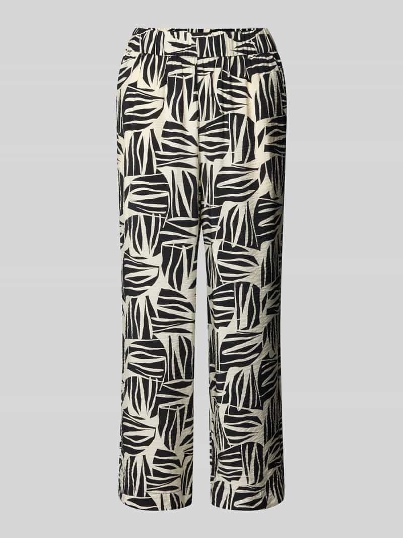 s.Oliver RED LABEL Relaxed fit culotte van viscosemix