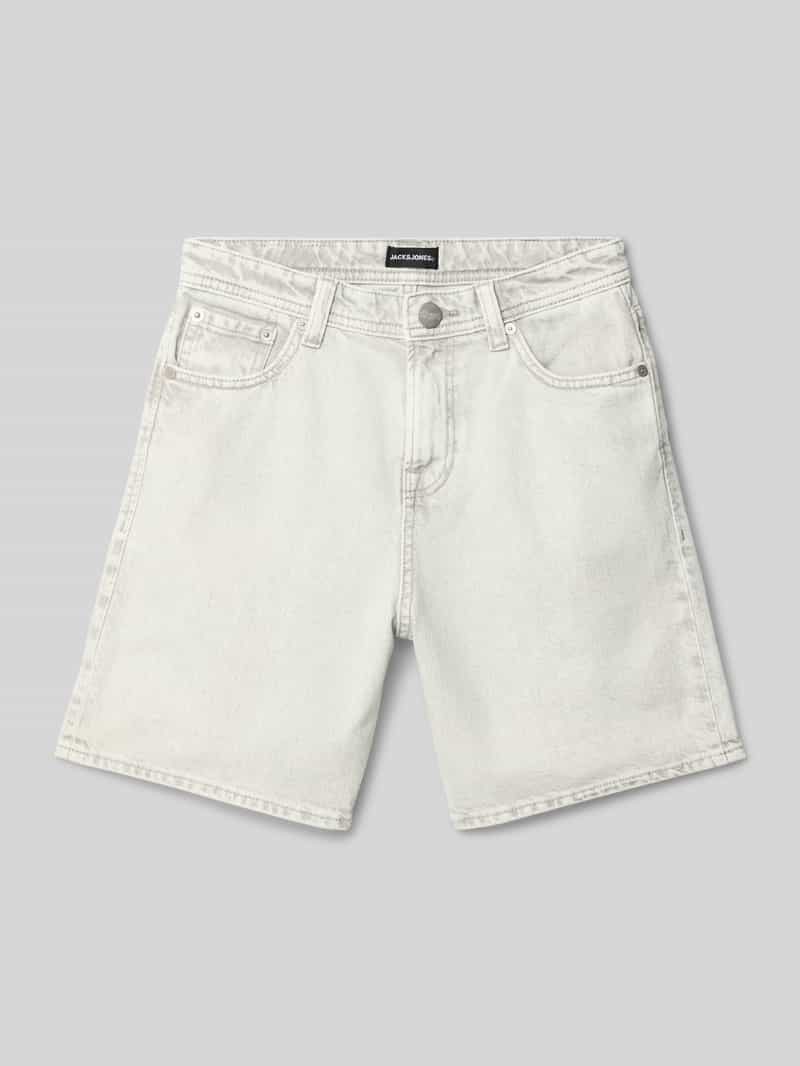 jack & jones Loose fit korte jeans met steekzakken model 'TONY'