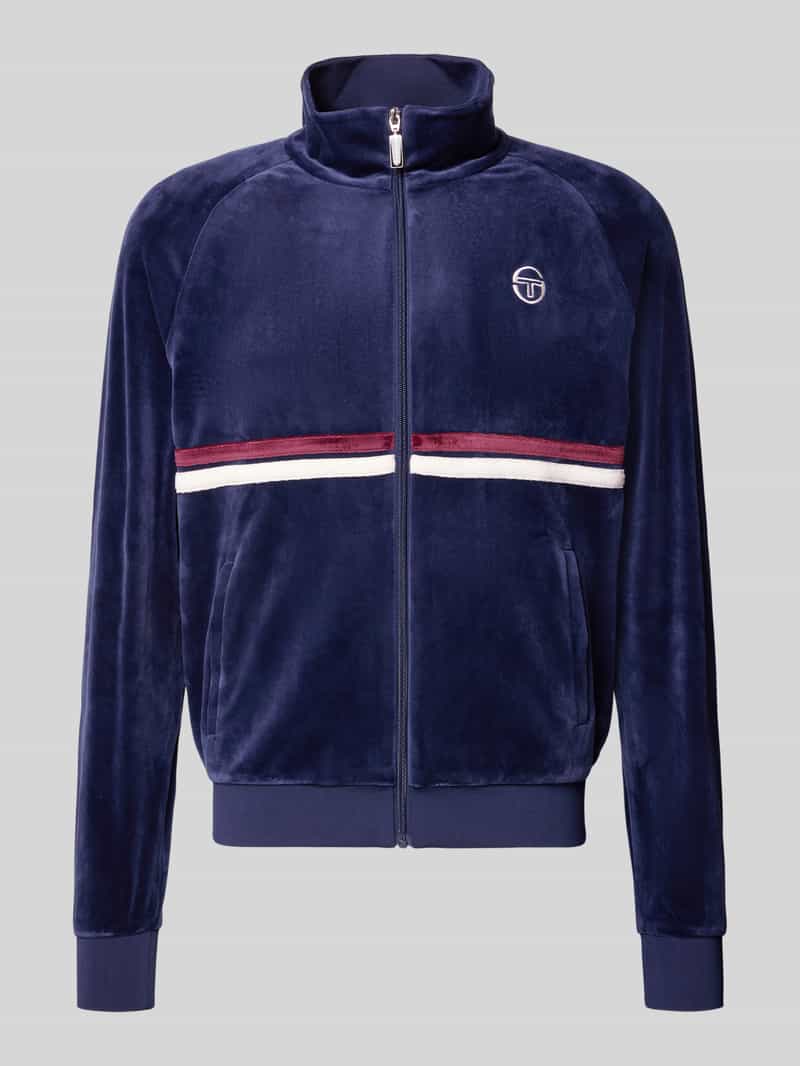 Sergio Tacchini Sweatjack met opstaande kraag model 'DALLAS'