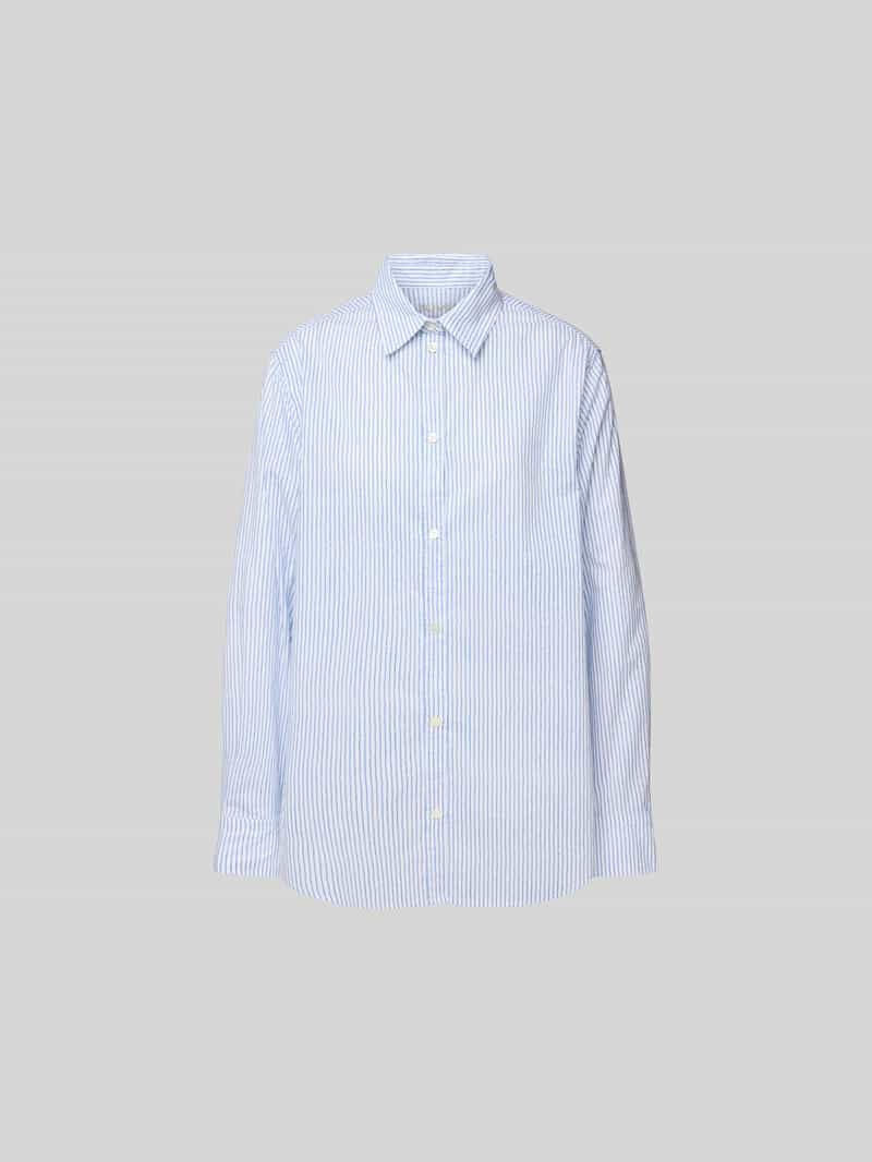 Overhemdblouse met knoopsluiting